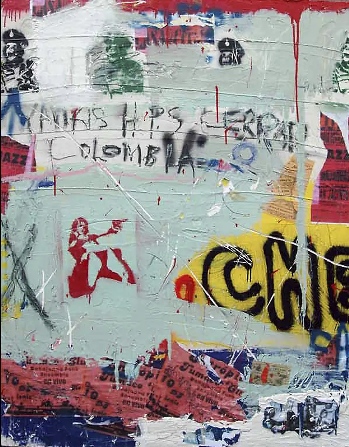 Colombia, painting by Layne Meacham