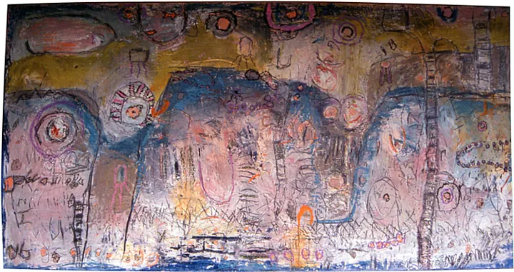 Earlier Work No. 2, painting by Layne Meacham