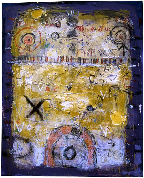 Earlier Work No. 5, painting by Layne Meacham