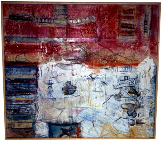 Earlier Work No. 7, painting by Layne Meacham