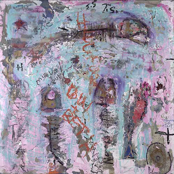 Hector and Ruby, painting by Layne Meacham