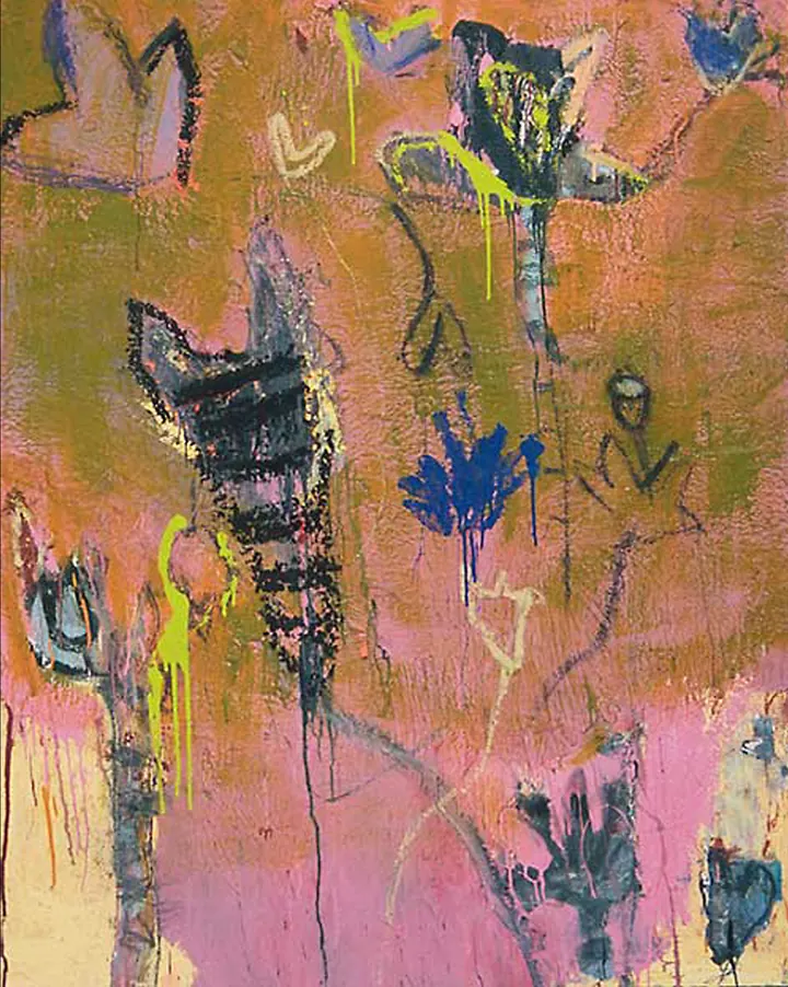 Bartleby’s Dream: Flora, painting by Layne Meacham