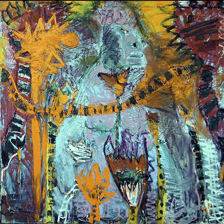 Gorilla II, painting by Layne Meacham