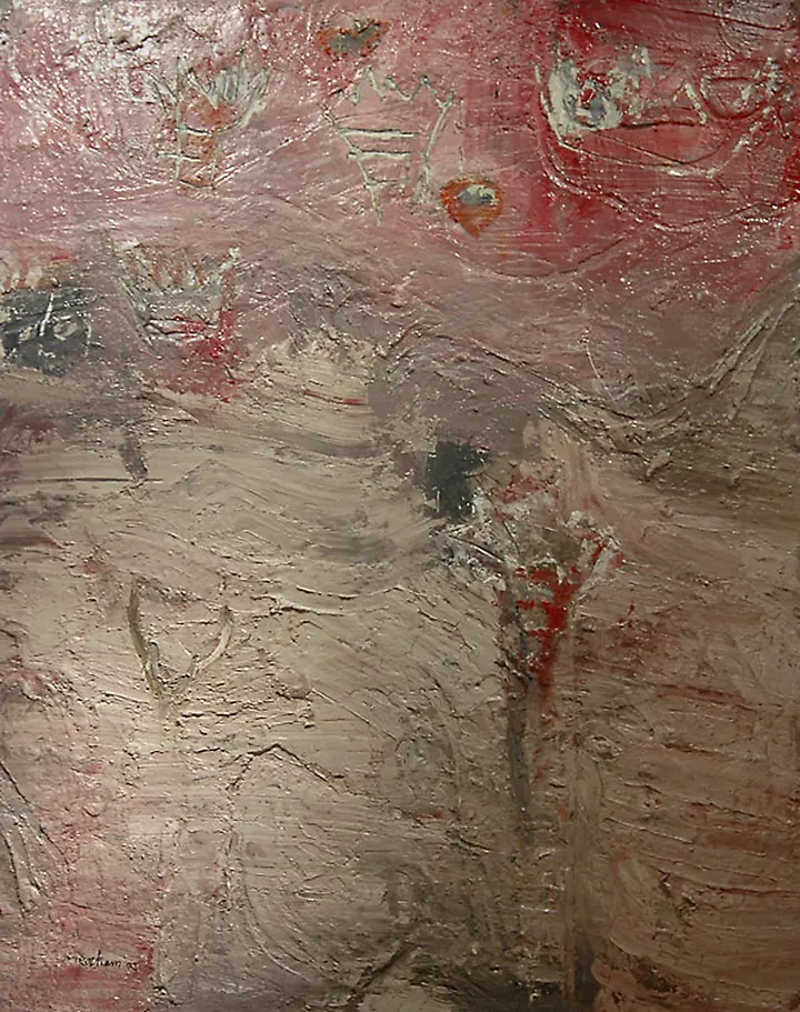 Iris III, painting by Layne Meacham