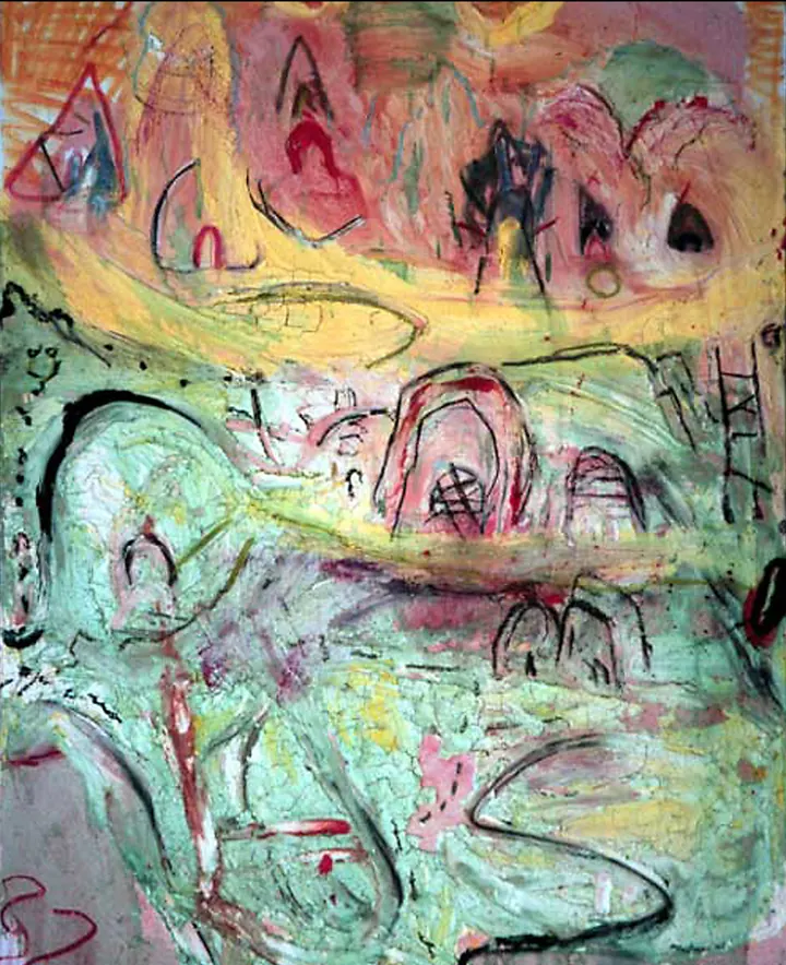 Lizard Trail, painting by Layne Meacham