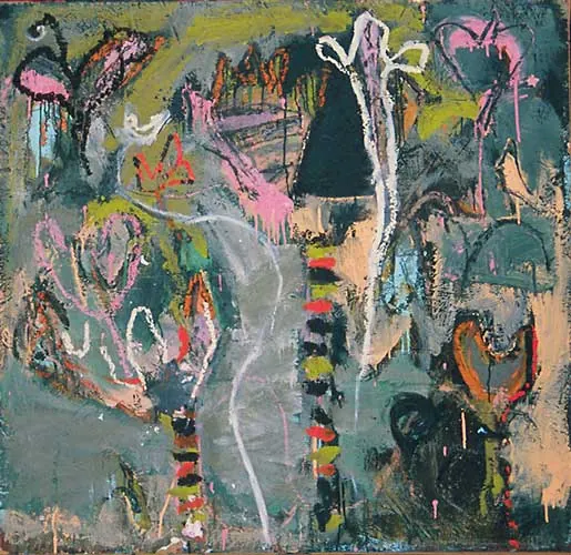 Night Blooms, painting by Layne Meacham