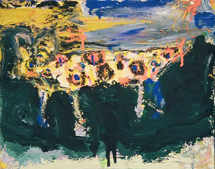 Bad Dog, painting by Layne Meacham