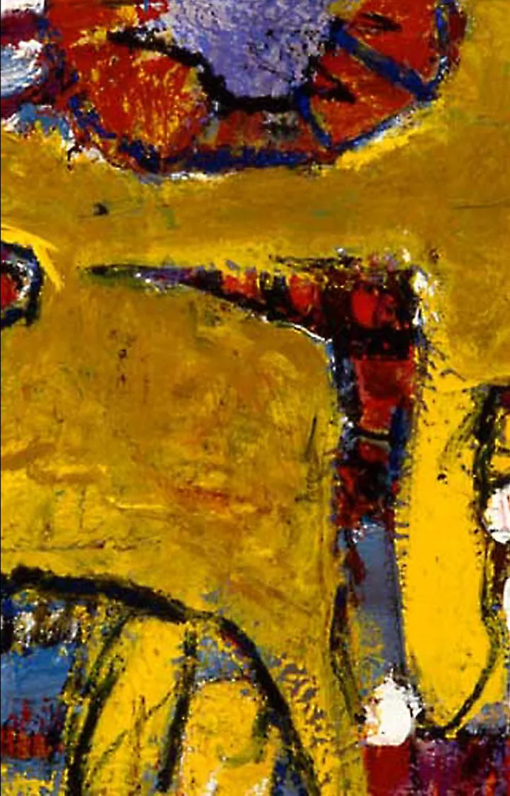 Crane, painting by Layne Meacham
