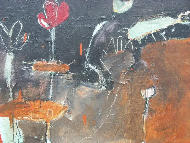 Windsor Garden II, painting by Layne Meacham
