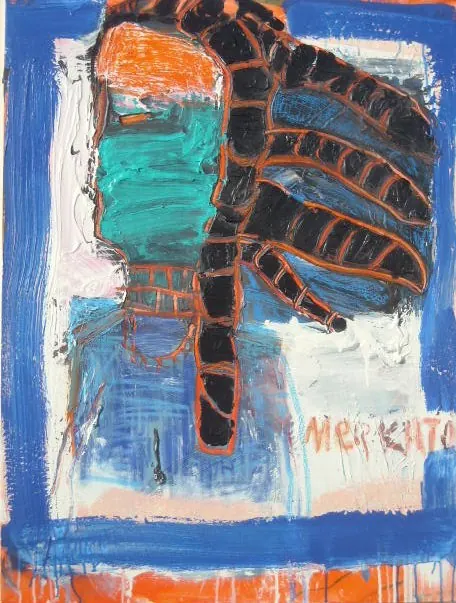 Westminster Show No. 2, painting by Layne Meacham